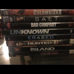PREOWNED used wear and tear 8 dvd bundle